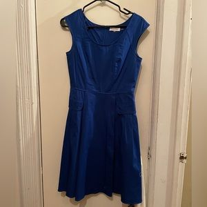 Calvin Klein royal blue dress size 4